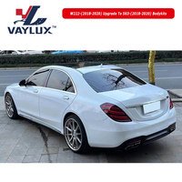 Kits de pare-chocs avant/arrière, accessoires, pièces automobiles W222 2018-2020, mise à niveau vers S63 2018-2020, kit carrosserie, ajustement universel