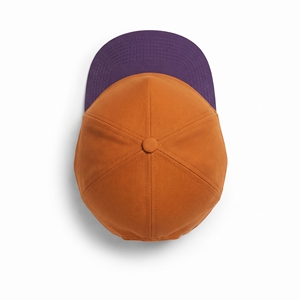 Casquette Snapback classique 5 panneaux réglable unisexe en sergé, style décontracté, couleur unie, taille adulte, toutes saisons, vente en gros OEM - Product Image 6