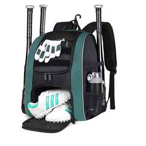 กระเป๋าเป้สะพายหลังสำหรับอุปกรณ์เบสบอล SALAMIN พิมพ์โลโก้ตามสั่ง ความจุขนาดใหญ่ พร้อมช่องใส่ไม้เบสบอล หมวกกันน็อค รองเท้า และอุปกรณ์อื่นๆ - Product Image 2