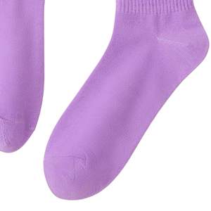 Calcetines Deportivos de Algodón Transpirable con Marca Personalizada OEM, Calcetines de Tobillo Antibacterianos, Absorbentes de Sudor, de Secado Rápido, con Logotipo en la Parte Inferior para Verano - Product Image 5