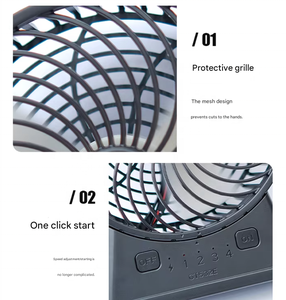 Ventilador de Mano Sin Aspas Gongtian GT532E Extra Grande con Motor Sin Escobillas, Alimentado por Batería para Uso en Exteriores - Product Image 3