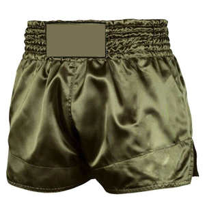 Shorts de Muay Thai de Tailandia al por Mayor, Color Degradado, Satinados, para Kickboxing, Boxeo, con Logotipo Personalizado, Shorts de Lucha MMA, OEM - Product Image 3