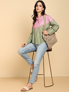 Camisa Moderna Estampada de Alta Calidad para Mujer, a la Moda, para Oficina y Uso Casual, a Precio de Mayoreo por Proveedor - Product Image 6