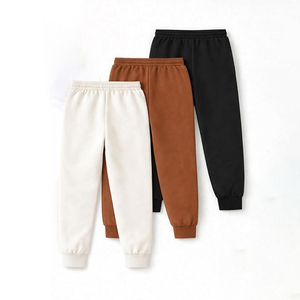 <b>Men</b> Jogger Sweatpants Cotton Fleece Fabric Loose Fit <b>Elastic</b> Waist Cuffed Leg Warm Casual Streetwear Training <b>Trousers</b> - Product Image 2
