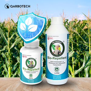 1L Mr MoleC Repelente Biológico 100% Puro, Líquido Anti-Insectos, Potenciador de la Fotosíntesis, Bioestimulante para el Control de la Alimentación de Insectos - Product Image 4