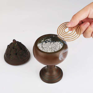 New Arrival Handmade Wooden Incense Burner Bakhoor Burner Natural Wood Incense Holder Aromatherapy Home Fragrance Supplier - Product Image 5