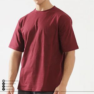 T-shirt surdimensionné à manches courtes respirant en gros, haute qualité, service OEM avec logo personnalisé, 100 % coton jersey, vêtements d'extérieur - Product Image 3