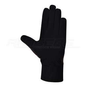 Custom Leather Tactical Gloves Non <b>Slip</b> <b>Full</b> Finger Rib Elastic Cuff Winter Hunting Outdoor Use OEM Bulk Men Cold Weather Gloves - Product Image 4