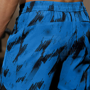 Shorts de sport décontractés pour hommes, confortables et sans coutures, avec cordon de serrage, tricotés, respirants, séchage rapide, écologiques, haute élasticité, personnalisables, pour activités sportives - Product Image 6