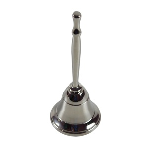 Black Coated <b>Brass</b> <b>Bell</b> New Design <b>Brass</b> Hand <b>Bell</b> With Silver Handle New Look Metal Church <b>Bell</b> High Quality Finished - Product Image 2