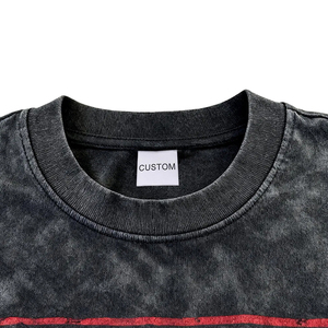Fabricante de Ropa Personalizada, MOQ Bajo, Ropa de Moda Urbana, Proveedor Mayorista de Prendas con Estampado Gráfico, 100% Algodón, Talla Grande - Product Image 4