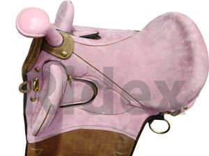 Selle de cheval australien synthétique de qualité supérieure avec licol, taille 10" 22", disponible à l'exportation. - Product Image 5