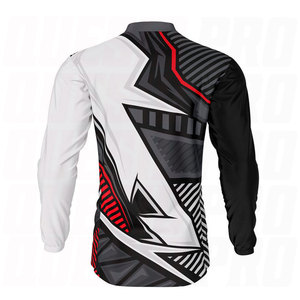 Fabricante de Jerseys Personalizados OEM ODM, Jersey de Ciclismo de Montaña Impreso, Producción de Ropa de Ciclismo Personalizada, Transpirable - Product Image 3