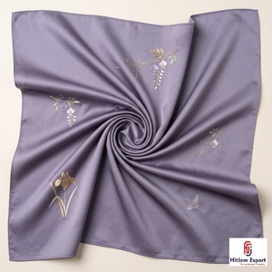 Bufanda Corta Personalizada con Impresión, Fabricante Textil OEM ODM, Etiqueta Blanca, Accesorios de Moda, Marca Personalizada, Venta al Por Mayor, Exportación - Product Image 2