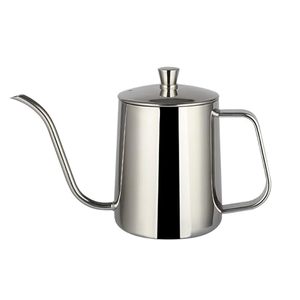 High Quality 600ml Stainless Steel Gooseneck Kettle for Pour Over Coffee Fine Spout Drip Brewer Manual Coffee <b>Maker</b> for Kitchen - Product Image 2