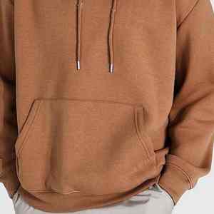 บริการ OEM เสื้อฮู้ดดี้ลำลองสำหรับฤดูหนาว ผ้าโพลีเอสเตอร์ผสมคอตตอน ฟลีซ กันลม แห้งเร็ว ระบายอากาศดี สินค้ามาใหม่ เสื้อฮู้ดดี้ผู้ชาย - Product Image 3