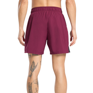 Pantalones Cortos Deportivos para Hombre, Ajustados, de 7 Pulgadas, Ligeros, para Gimnasio, Entrenamiento, Running, Fitness, Color Rosa Intenso y Negro - Product Image 3