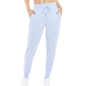 Premium Quality <b>Women's</b> Winter Casual <b>Trousers</b> 100% Cotton Breathable Anti-Wrinkle Quick Dry <b>Lightweight</b> Elastic Flat Drawstring - Product Image 6