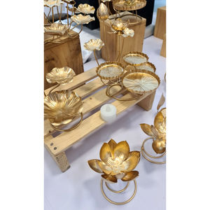 Nouveaux modèles de bols de service en bois et métal, uniques, élégants et design, pour la maison, l'hôtel, la restauration, au prix le plus bas. - Product Image 2