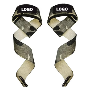 New custom Neoprene Wrist Wraps Breathable Cotton Camo <b>Lifting</b> <b>Straps</b> <b>for</b> Powerlifting Gym Support Customizable Logo Hand Grip - Product Image 1