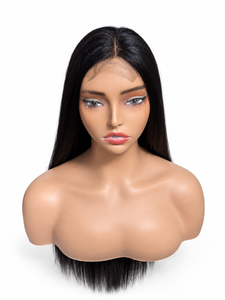 Perruque Lace Front HD 13x4 Lisse en Cheveux Remy Double Drawn, Longue, Bonnet Petit, Densité 250%, Couleurs et Longueurs Personnalisables, Vente en Gros - Product Image 4