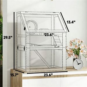 กรงสัตว์เลี้ยงขนาดเล็กสำหรับหนูแฮมสเตอร์ - Product Image 6