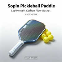 Nouvelle lame de pickleball en fibre de carbone externe OEM ODM, balle de tennis de table professionnelle