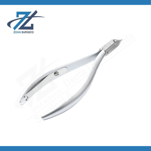 High Quality Single Spring Professional Extra Sharp Stainless Steel Finger <b>Nail</b> Art Clipper Cutter Nipper Wide Jaw Opening 10mm - Product Image 5