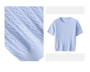 Camisetas Casuales para Mujer - Nuevos Diseños 100% Algodón, Corte Ajustado, Manga Corta, Antiarrugas, Secado Rápido, Todas las Temporadas, Precios Bajos - Product Image 3