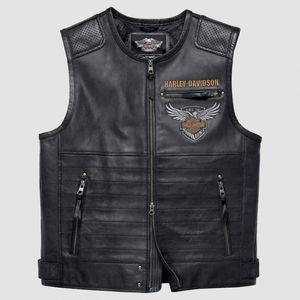Chaleco Harley para Hombre en Negro - Product Image 2