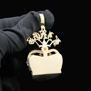 จี้ฮิปฮอปน้ำแข็ง CZ CZ Crown ที่กำหนดเอง - Product Image 2