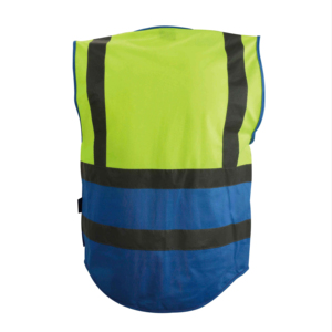 Gilets de sécurité réfléchissants à logo personnalisé pour la construction industrielle, soutien lombaire compressif, pour hommes adultes, en polyester - Product Image 5