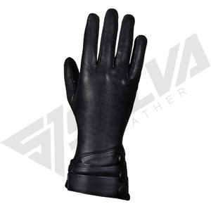 Luxury Winter Warm Genuine Soft Leather Dress <b>Gloves</b> Luxury Fashion Style Women's Leather Dress <b>Gloves</b> - Product Image 2
