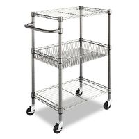 Chariot de cuisine en métal de qualité supérieure pour le rangement des légumes, support pour micro-ondes et étagère de garde-manger