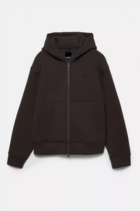 OEM Custom Men's Hoodie in 100% Cotton Fleece with <b>Zip</b> <b>Fastening</b> Long Sleeve and Kangaroo Pocket Quick Dry & Breathable - Product Image 1