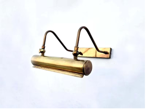 Mid Century Modern Brass Picture <b>Light</b> Antique Raw Brass Finish Adjustable Gallery <b>Wall</b> <b>Light</b> Luxury Artwork Painting Display - Product Image 2