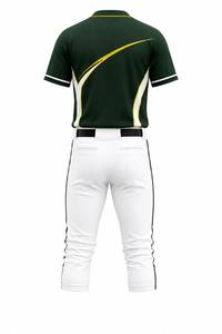 Uniforme de Béisbol Premium con Sublimación Completa, Jersey de Equipo Transpirable de Manga Corta, Secado Rápido, Servicio de Fabricación Personalizada - Product Image 6