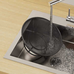 Panier à fruits décoratif en fil métallique jaune, support de rangement pour collations, présentoir moderne pour légumes sur comptoir, décoration de cuisine et de maison - Product Image 5