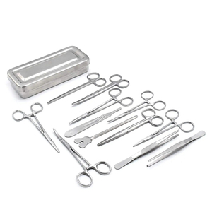 13pcs Minor Surgery Instrument Set Stainless Steel Manual Basic Surgical Kit <b>Precision</b> <b>Tools</b> for General Medical Procedures - Product Image 6