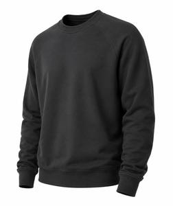 Sudadera de punto para hombre de 400 g/m², color carbón, cuello redondo, corte regular, manga raglán, color liso, estilo casual - Product Image 2