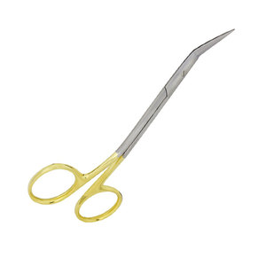 Ciseaux chirurgicaux manuels en acier inoxydable allemand de qualité supérieure, 7 pouces, certifiés CE, lames à insertion TC durables pour une coupe de précision, usage médical - Product Image 5