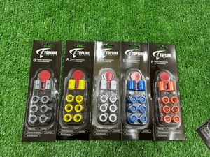 ตัวลดแรงสั่นสะเทือนไม้เทนนิส Topline Padel Racket Dampener, 8 in 1 ทำจากยาง, ลดการสั่นสะเทือนของไม้, ใช้งานง่าย - Product Image 1