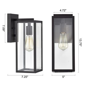 Lampada da Parete per Esterni per Illuminazione Esterna Migliorata - Product Image 3