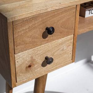 Mesa Consola de Escritorio Vandana Lunaris Nimbus, Mueble de Acento Moderno y Minimalista de Madera Sólida - Product Image 5