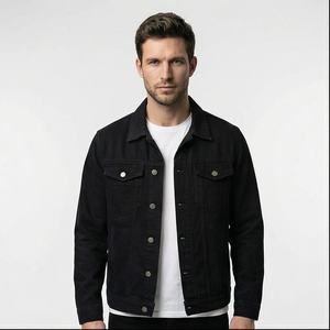 Veste en jean haute qualité OEM grande taille Streetwear Trap Star Veste en jean respirante classique unisexe vêtements d'hiver Veste en jean pour hommes - Product Image 1