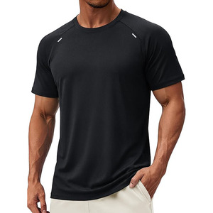 Camisetas Deportivas para Hombre, de Malla Transpirable, de Secado Rápido, de Manga Corta, para Correr, Hacer Ejercicio en el Gimnasio - Product Image 1