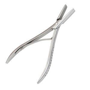 Pinzas de Acero Inoxidable para Extensiones de Cabello con Punta Cuadrada de 3mm y 5mm - Product Image 3