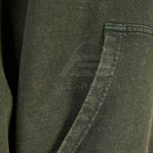 Sweat à capuche délavé à l'acide pour hommes avec logo personnalisé, vente en gros, best-seller - Product Image 6