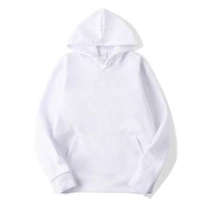 Sudaderas con Capucha 100% Algodón, Gruesas, de Felpa, Talla Grande, con Impresión de Logotipo Personalizado, Sudaderas para Hombre - Product Image 3