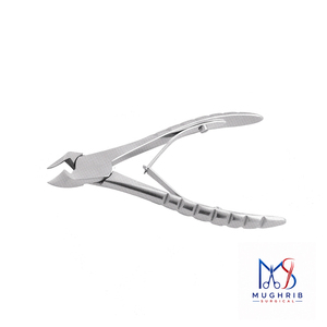 Coupe-ongles Swada en forme de demi-lune, en acier inoxydable, à double ressort, finition mate, ouverture large, durable - Product Image 6